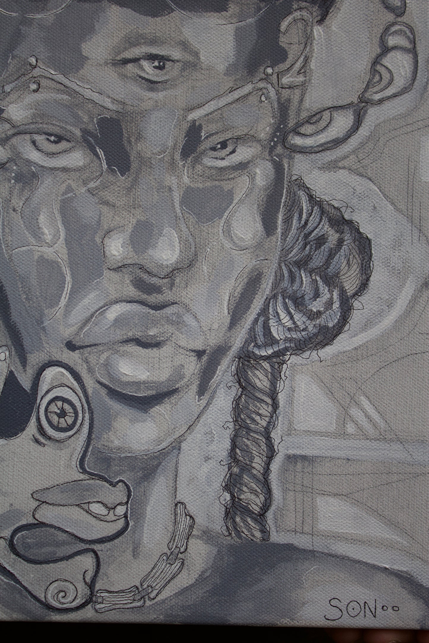 "In Between" Original Painting