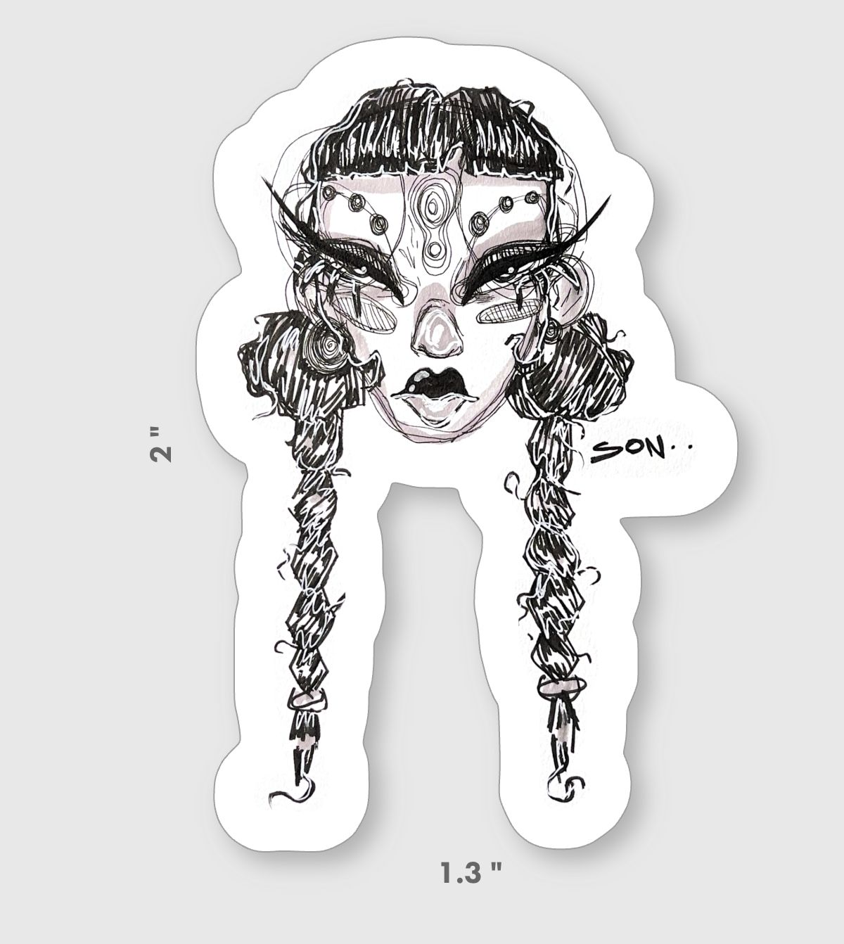 Vinyl Sticker "Nova"