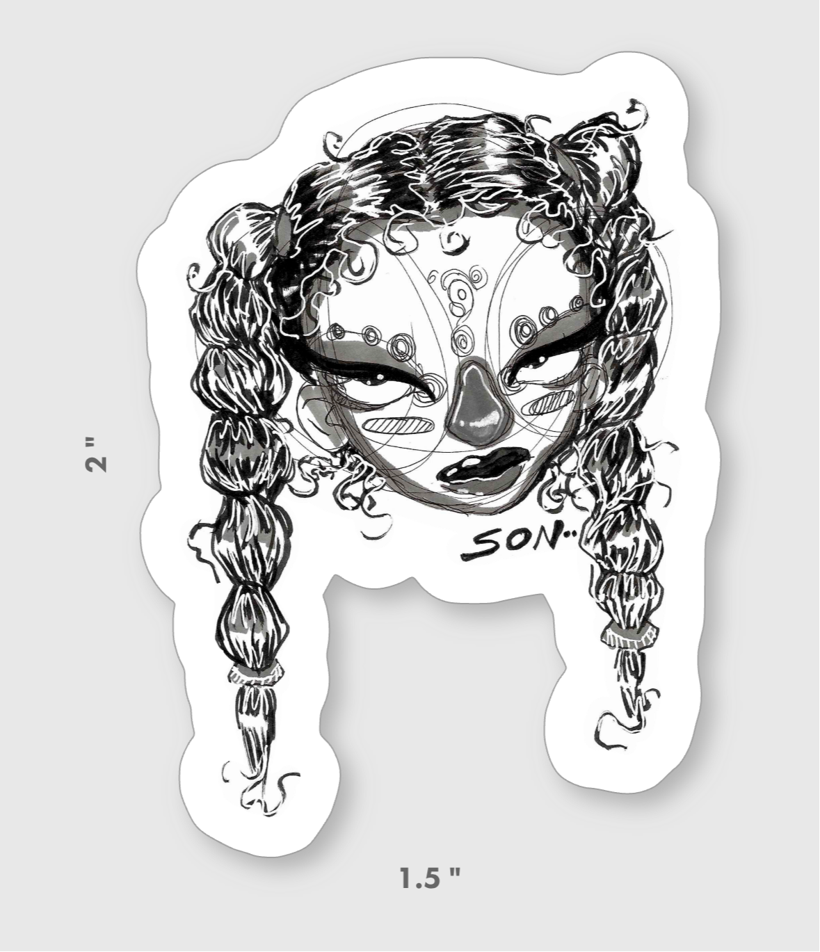 Vinyl Sticker "Vale"