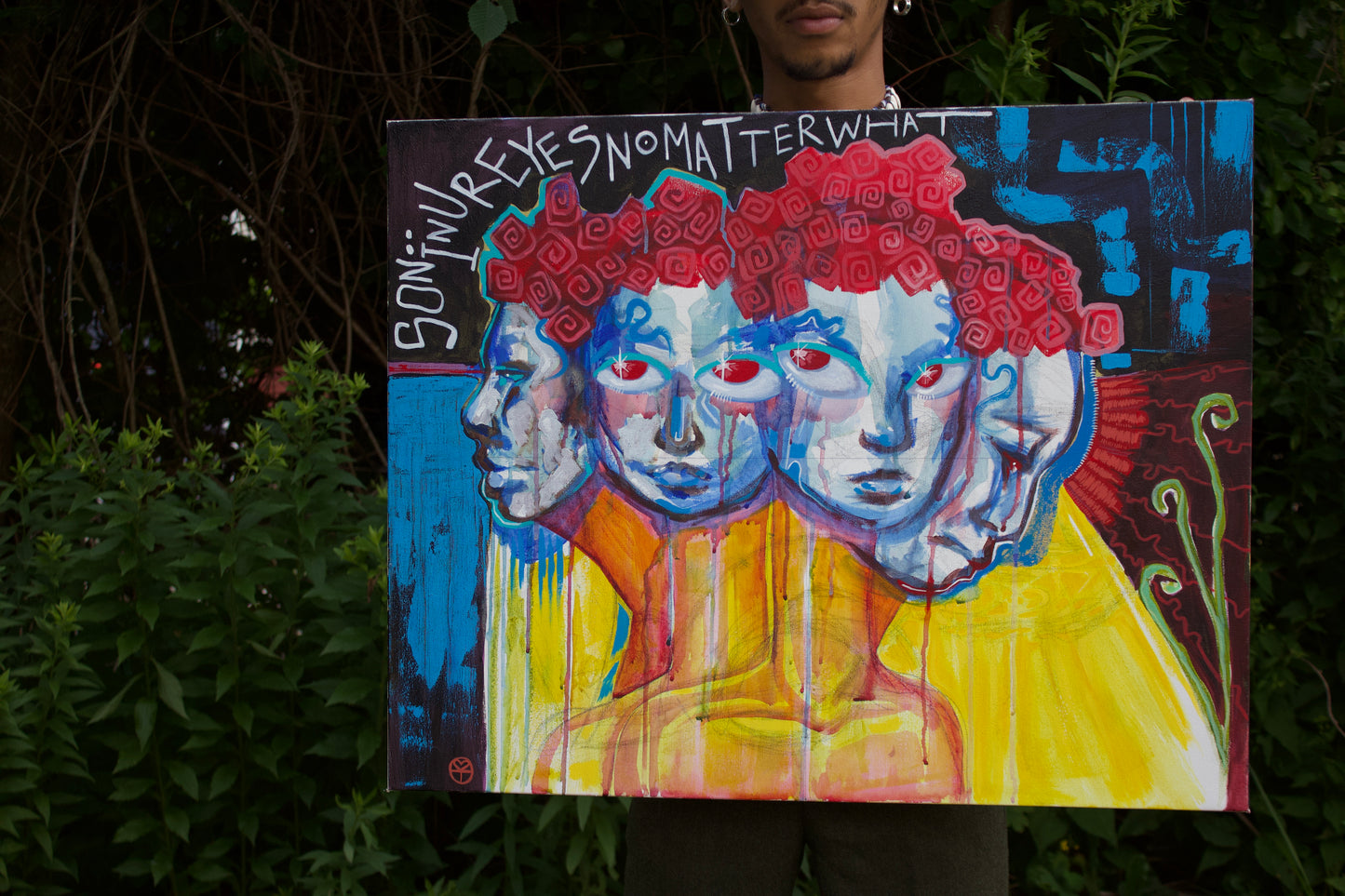 "SON IN UR EYES" Original Painting