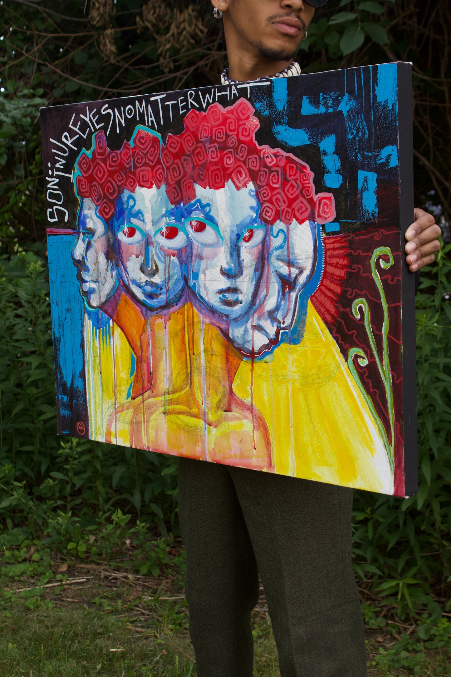 "SON IN UR EYES" Original Painting