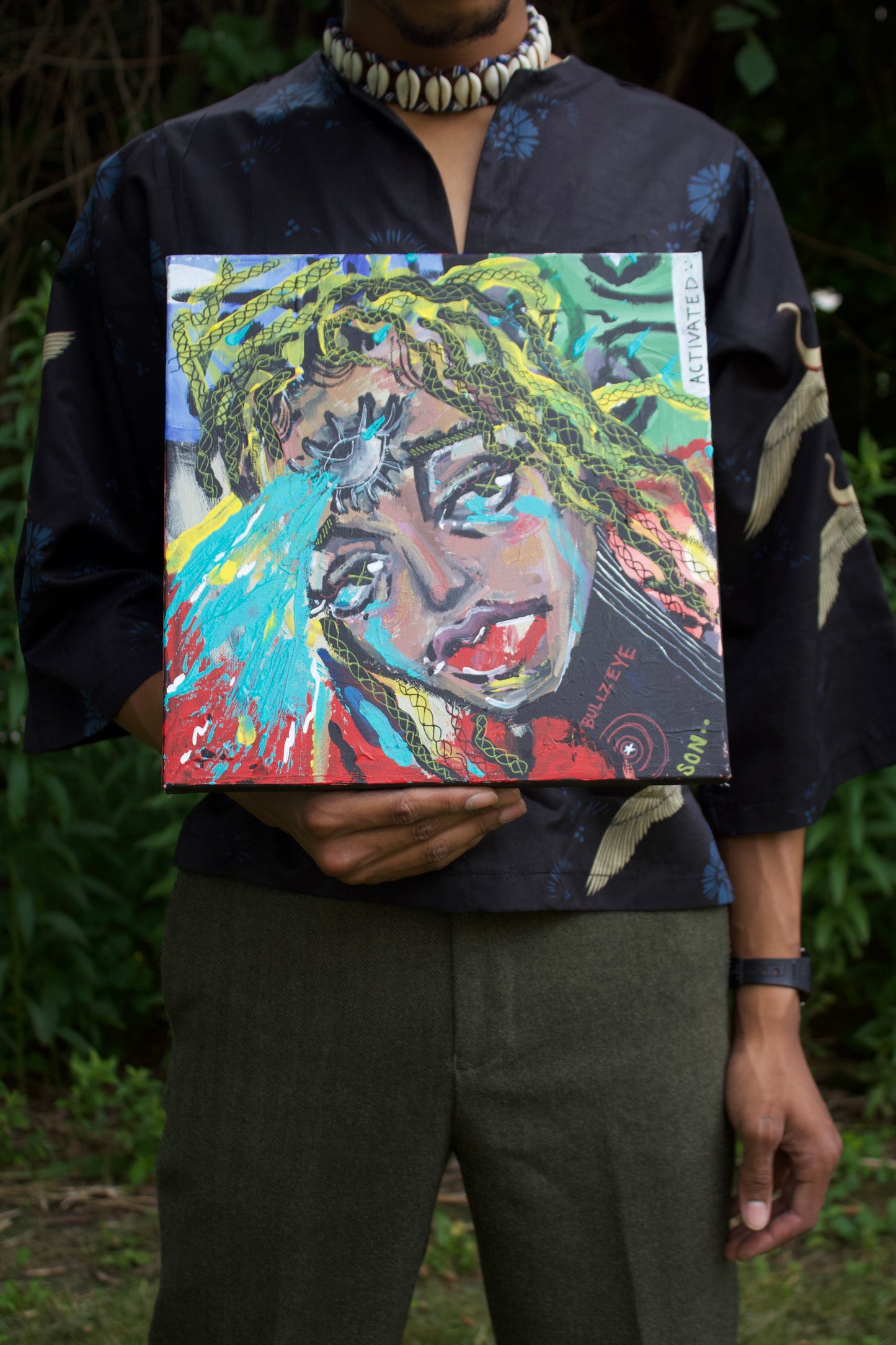 "Leyet in the Dark" Original Painting