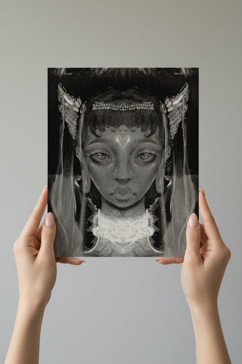 Art Print "Crystalized Soul"