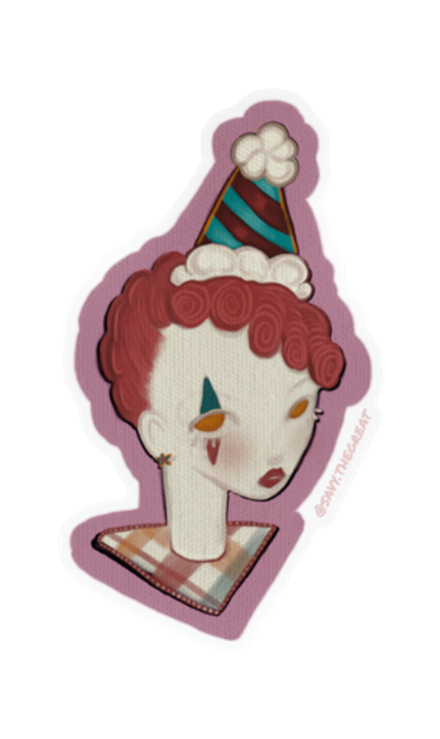 Bessies Vinyl Stickers (2inch)